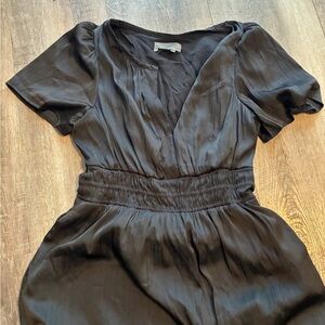 Anthropologie Somerset Black Women's Dress
